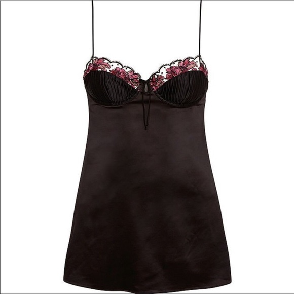 For Love and Lemons Black Juliet Slip Dress - Picture 5 of 6